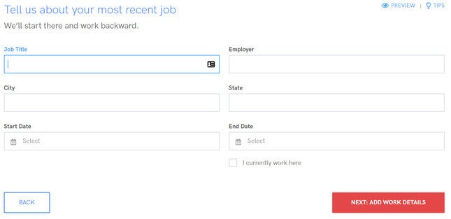 how to create resumes online with zety