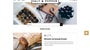 Example of Wix food blog template