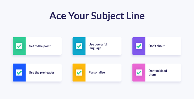 Ace-Your-Subject-Line Checklist