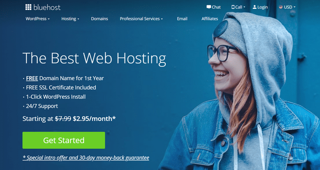 bluehost hosting provider