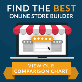 online store builder comparison chart