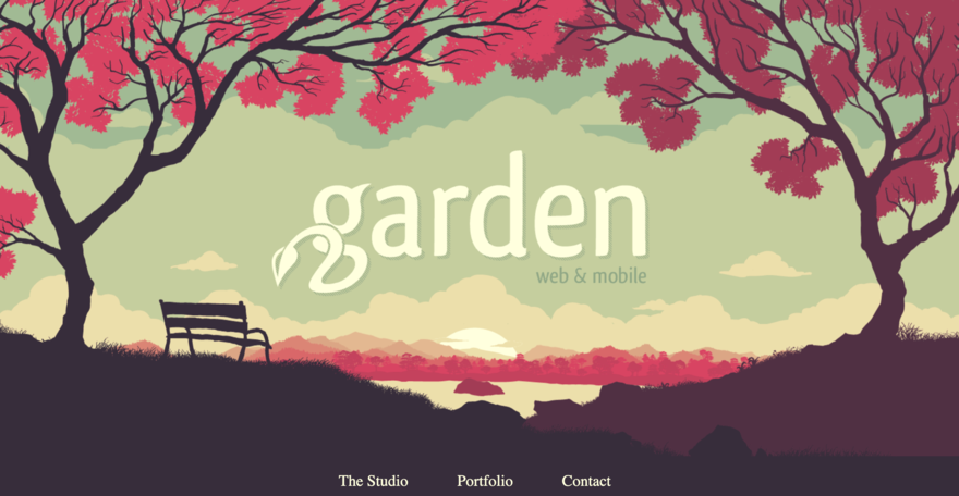 Garden Studio homepage