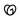 GoDaddy logo black swirl