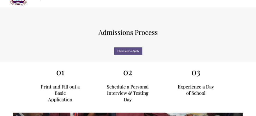 Lightway Academy admissions application and steps to complete