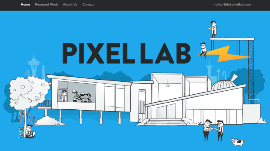 Pixel Lab homepage