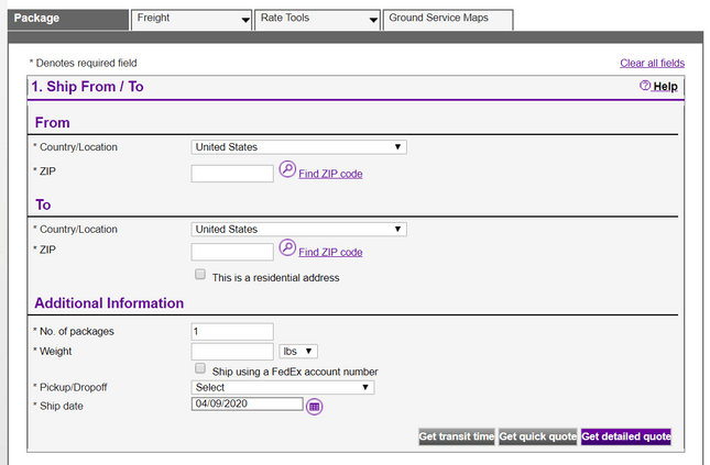shipping products fedex shipping costs calculator