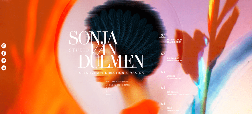 Sonja Van Dulmen Homepage