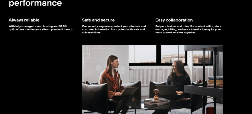 squarespace enterprise built for performance