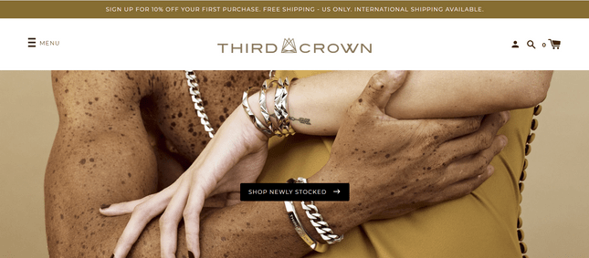 successful online jewelry store third crown