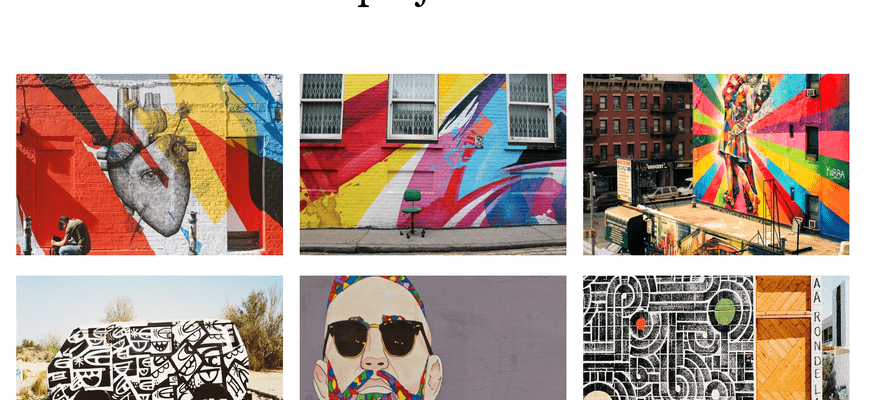 wix artist template urban adventures projects