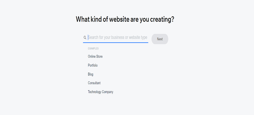 Wix onboarding questionnaire